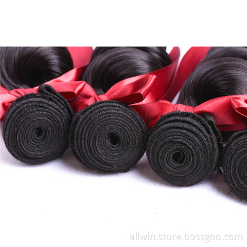 Brazilian hair extension Body wave 26" natural color boundle hair extension